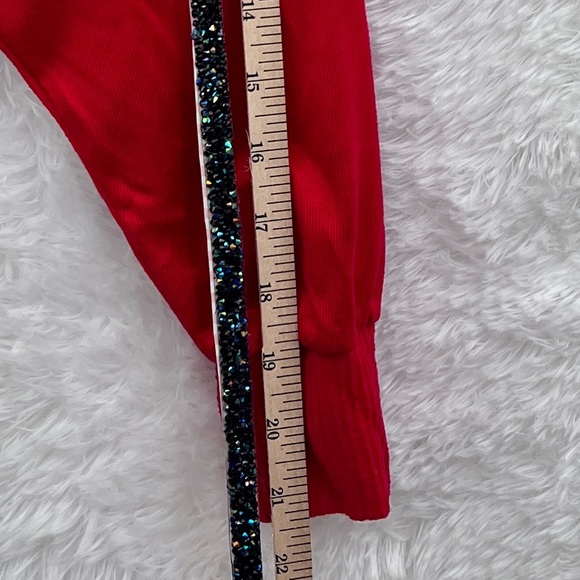 Secret Treasures Pajama Top "Tis' the Season" Red White Christmas Size S 4-6 - Picture 6 of 8